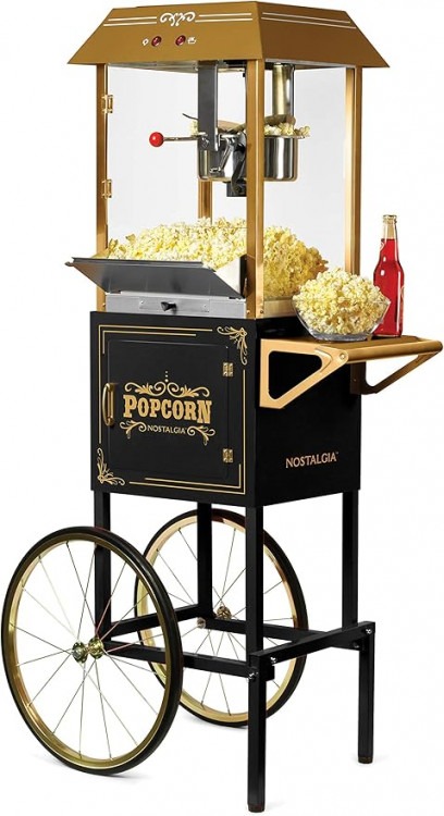 Popcorn Machine and Cart