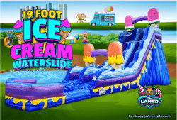 19' Ice Cream Pop Water Slide