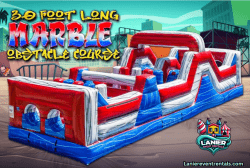 30' Marble Obstacle Course