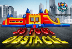 55' Retro Obstacle Course