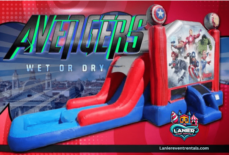 Marvel Avengers Deluxe Bounce & Slide