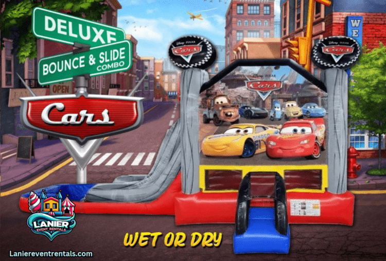 Disney Cars Deluxe Bounce and Slide