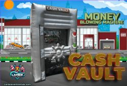 Cash Vault Money Blowing Machine