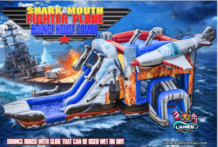 Fighter Jet Dual Lane Bounce and Slide