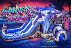 Gamer Dual Lane Bounce and Slide Combo