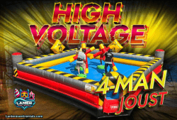 HIGH VOLTAGE 4 Man Joust