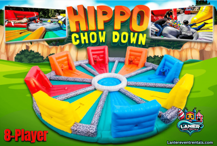 Hungry Hippo Chow Down 8 Player