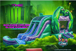 The Hulk Smash Combo with Dual Lane Slide