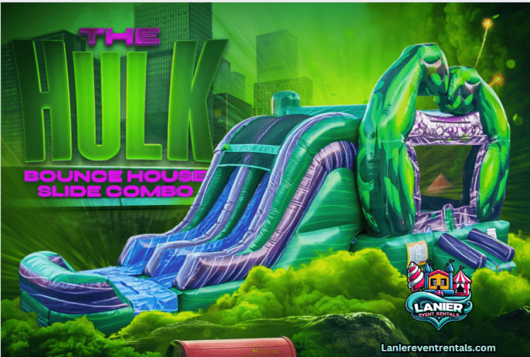 The Hulk Smash Combo with Dual Lane Slide