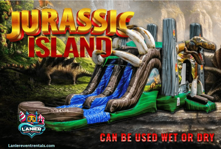 Jurassic Island Dual Lane XL Combo
