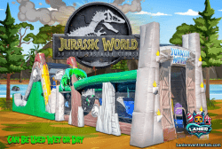 Jurassic World Obstacle Course