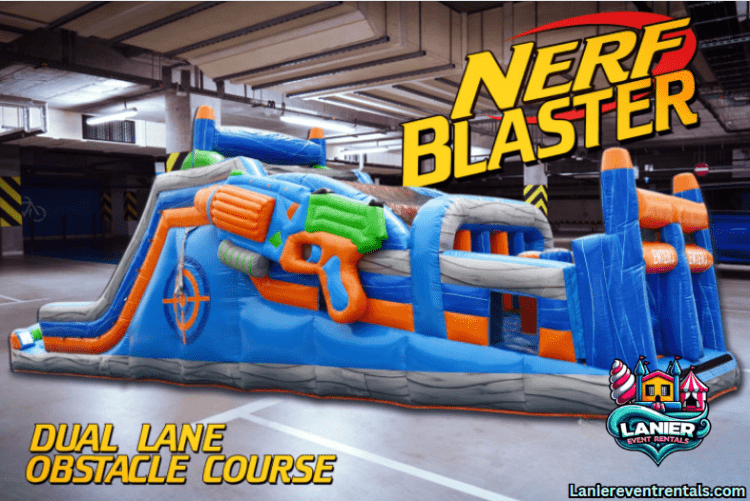 Nerf Blaster Dual Lane Obstacle Course