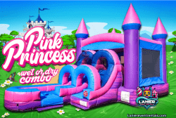 Pink Princess Bounce and Slide Combo