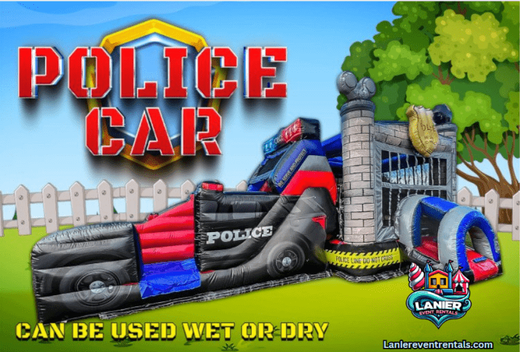 Police Car Bounce and Slide