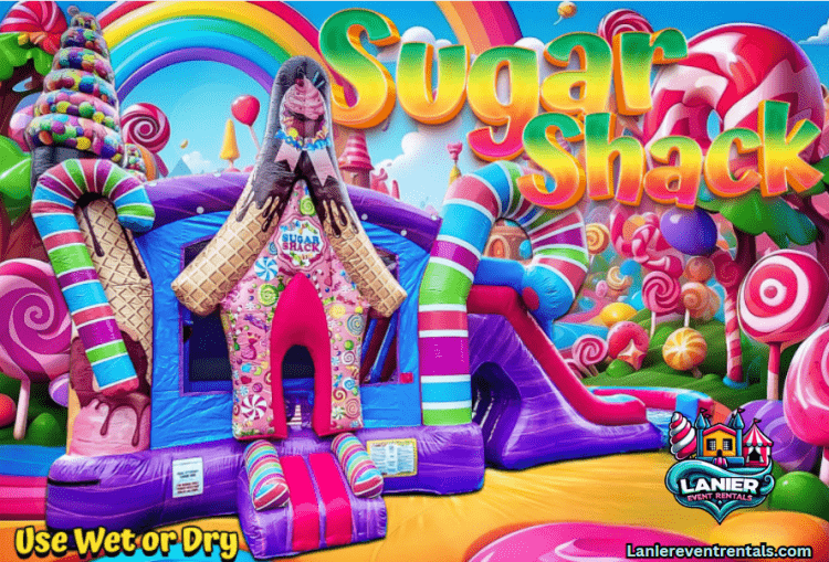 Sugar Shack XL Dual Lane Bounce and Slide