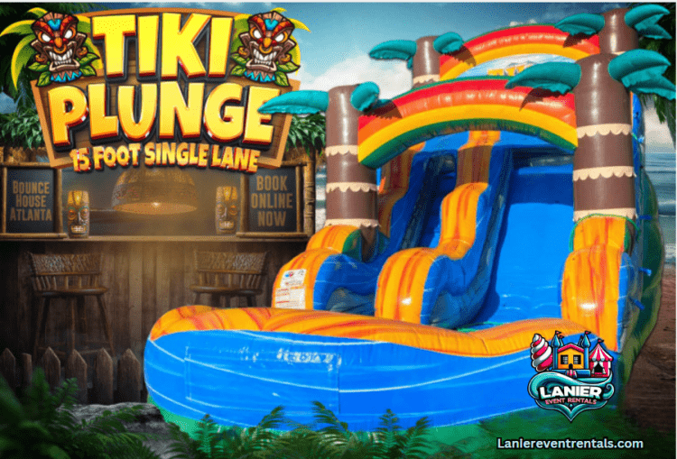 15' Tiki Plunge Dry Slide