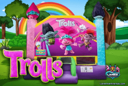 Dreamworks Trolls Bounce House