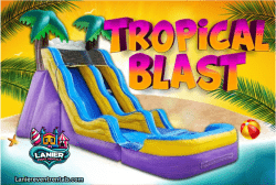 20' Tropical Blast Dry Slide