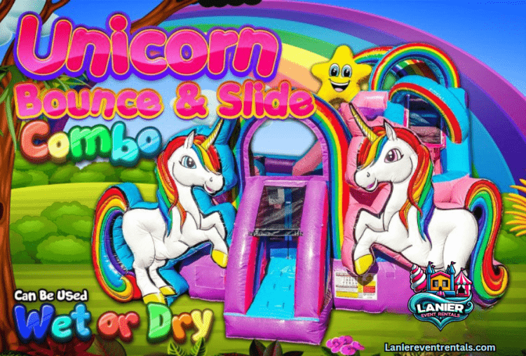 Unicorn Bounce and Slide Combo
