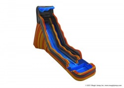20 flammin volcano slide nowm 0 1664920122 big 1753099335 20' Flaming Volcano Dual Lane Dry Slide