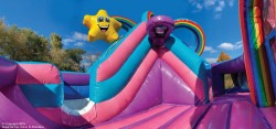 Bounce house combo unicorn2 1663864050 big 1753108547 Unicorn Bounce and Slide Combo