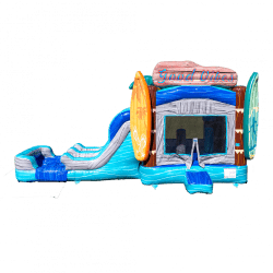 Good vibes dual lane combo bounce house 1732913577 big 1753104168 Good Vibes Dual Lane Combo