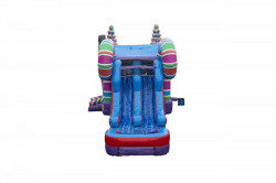 Sugar Shack Combo bounce and slide 1670516453 big 1753107808 Sugar Shack XL Dual Lane Bounce and Slide