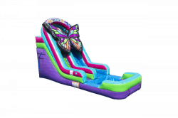 butterfly203 1752516025 15' 3-D Butterfly Water Slide