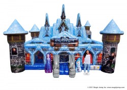 disney frozen 2 bounce house alpharetta roswell milton cumming atl 1 Disney Frozen 2 XL Castle