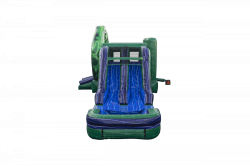 hulk smash inflatable combo2 1701107629 big 1753108288 The Hulk Smash Combo with Dual Lane Slide