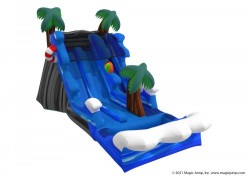 malibu201 1752517648 18' Malibu Splash Dual Lane Dry Slide