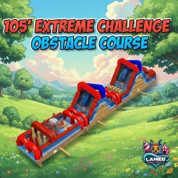 105' Extreme Challenge Obstacle Course